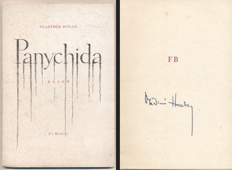 1945. 1. vyd. Obálka FRANTIŠEK MUZIKA. Podpis autora. /60/