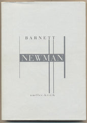 NEWMAN; BARNETT: UMĚLEC - KRITIK. - 2003. Vybral STANISLAV KOLÍBAL. De arte.