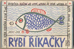 JÍRA; JOSEF: RYBÍ ŘÍKAČKY. - 1969. 1. vyd. /leporelo/