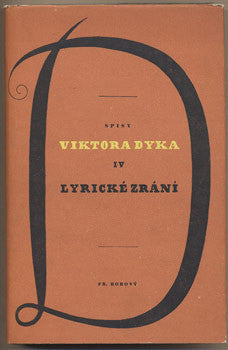 1947. Noci chiméry - Domy - Devátá vlna. Obálka JAROSLAV HRUBÝ.