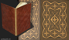 THEER; OTAKAR: VŠEMU NAVZDORY. - 1916. Úprava knihy METHOD KALÁB. Kubismus; celokožená vazba.