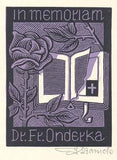 ONDEREK; FRANTIŠEK: JAK JSEM SE STAL MILOVNÍKEM KNIH. - 1965. Apoštolský administrátor.