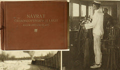 NÁVRAT ČESKOSLOVENSKÝCH LEGIÍ KOLEM SVĚTA DO VLASTI. - 1921. 1. vyd. /legie/historie/