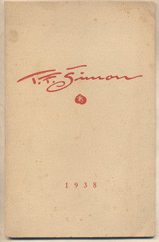 1938. Katalog výstavy.