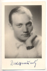 HRUŠÍNSKÝ; RUDOLF. - Dobová fotografie. Podpis. /osobnosti/
