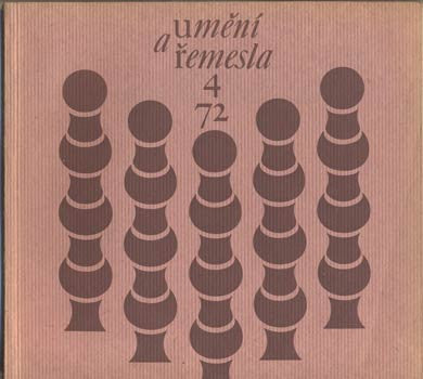 1972. Lidová umělecká výroba. /bižuterie/sklo/tapiserie/