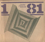 1981. Lidová umělecká výroba. /secese/architektura/kolébky/lidová výšivka/Palác kultury/