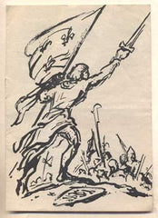 SHAW; B. G.: SVATÁ JANA. - 1948. Městská divadla pražská - divadlo na Král. Vinohradech. /Divadelní program/