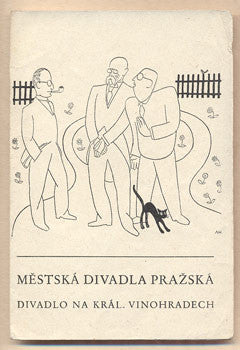 1947. Městská divadla pražská - divadlo na Král. Vinohradech. /Divadelní programy/jc/
