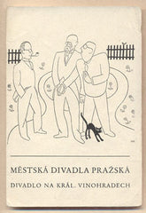 LANGER; FRANTIŠEK: PERIFERIE. - 1947. Městská divadla pražská - divadlo na Král. Vinohradech. /Divadelní programy/jc/
