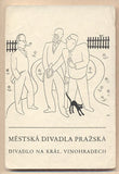 LANGER; FRANTIŠEK: PERIFERIE. - 1947. Městská divadla pražská - divadlo na Král. Vinohradech. /Divadelní programy/jc/