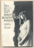 Semafor - SMUTEK BLÁZNIVÝCH PANEN. - 1978.JIŘÍ SUCHÝ. /divadelní programy/