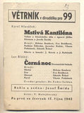 VĚTRNÍK. Divadelní programy. - 1942 / 1943.
