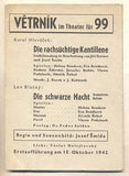 VĚTRNÍK. Divadelní programy. - 1942 / 1943.