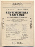 VĚTRNÍK. Divadelní programy. - 1942 / 1943.