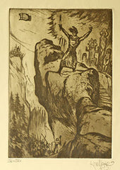 KONŮPEK; JAN.  - 1927. Lept; sign.; dat. 185x130. Rukopisy Zelenohorský a Kralodvorský.