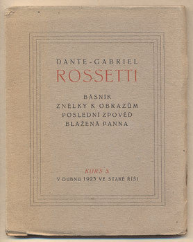 1923. Stará Říše. ZNĚLKY K OBRAZŮM. POSLEDNÍ ZPOVĚĎ. BLAŽENÁ PANNA. /sr/