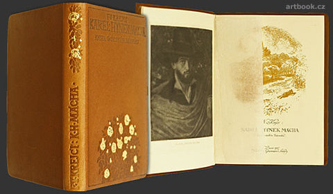 1907.  Portrét K. H. Máchy MAX ŠVABINSKÝ. /Mácha/