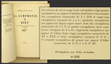 Šíma - JOUVE; PIERRE; JEAN: LA SYMPHONIE A DIEU. - 1930, celostr. barevný lept (sign. v desce) JOSEF ŠÍMA.