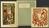 Lander - HRST ŠKÁDLIVÝCH PÍSNÍ. - 1951. Kolorovaný linoryt; sign.; RICHARD LANDER; ex. č. 92/100.