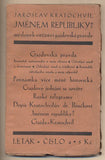 KRATOCHVÍL; JAROSLAV: JMÉNEM REPUBLIKY? - 1928. Mé slovo k vítězství Gajdovské pravdy. 'Leták'.
