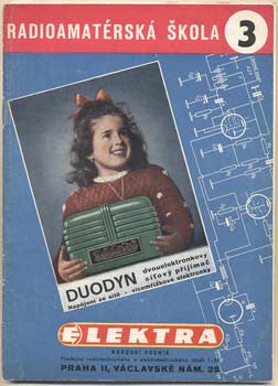 (1950). Radioamatérská škola. /technika/