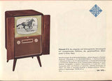 TELEFUNKEN 1958/59. - Katalog. Radio; televize; magnetofon; gramofon. /technika/