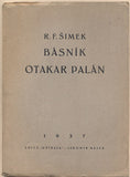 1937. Podpis autora. Edice Ostrava.