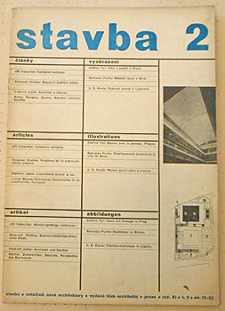 1933. Měsíčník nové architektury. Oldřich Starý; Karel Teige. O. Tyl: Černá Růže. /architektura/