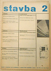 STAVBA. Roč. XI; č. 2.  - 1933. Měsíčník nové architektury. Oldřich Starý; Karel Teige. O. Tyl: Černá Růže. /architektura/