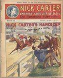 NICK CARTER - Amerika`s grösster Detectiv. - (1906-13). 1. Auflage. Die Rennbahn=Schwindler.