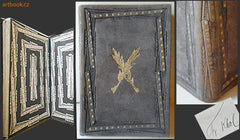 Kysela - KHOL; FR.: ROZMARY LÁSKY.  - 1915. SČB. Upravil FRANTIŠEK KYSELA; celokožená vazba A. MALÍK. Kubismus. Podpis autora.