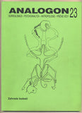 ANALOGON 23. ZAHRADA BOLESTI. - 1998. Surrealismus - psychoanalysa - strukturalismus - antropologie - příčné vědy. /Freud/Švankmajer