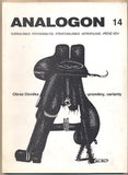 ANALOGON 14. OBRAZ ČLOVĚKA - PROMĚNY; VARIANTY. - 1995. Surrealismus - psychoanalysa - strukturalismus - antropologie - příčné vědy. /Effenberger/Švan