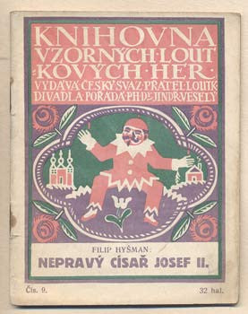 (1912). Knihovna vzorných loutkových her. Jindřich Veselý. /loutkové divadlo/