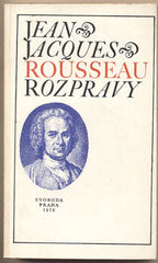 ROUSSEAU; JEAN JACQUES: ROZPRAVY. - 1978.