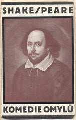SHAKESPEARE; WILLIAM: KOMEDIE OMYLŮ. - 1930. Pantheon. /divadlo/
