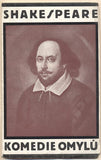 SHAKESPEARE; WILLIAM: KOMEDIE OMYLŮ. - 1930. Pantheon. /divadlo/