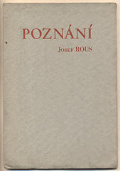 ROUS; JOSEF: POZNÁNÍ. - 1933. Hanfova edice. Ilustrace VÁCLAV MAŠEK.