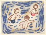 Čapek - HRUBÍN; JOSEF: MODRÉ NEBE. - 1948. 1. vyd. Ilustrace JOSEF ČAPEK.