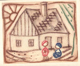Čapek - HRUBÍN; JOSEF: MODRÉ NEBE. - 1948. 1. vyd. Ilustrace JOSEF ČAPEK.