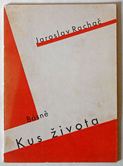 RACHAČ; JAROSLAV: KUS ŽIVOTA. - 1935. Obálka a jedna celostr. il. K. VOPÁTKO. /poezie/