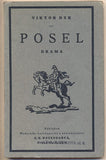 DYK; VIKTOR: POSEL. - 1922. Hry českého jeviště. Obálka V. H. BRUNNER. /divadlo/