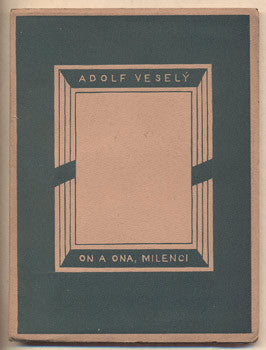 1921. Obálka a čb. il. EDUARD MILÉN.  /poezie/
