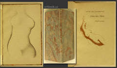 Jiřincová - GOURMONT; RÉMY; de: ONA MÁ TĚLO. - 1935. Dudešek. 4 celostránkové litografie LUDMILA JIŘINCOVÁ.