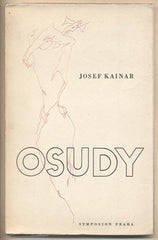 KAINAR; JOSEF: OSUDY. - 1947. 1. vyd. Edice Plejada sv. 15.  Obálka a il. JOSEF ISTLER. /poezie/