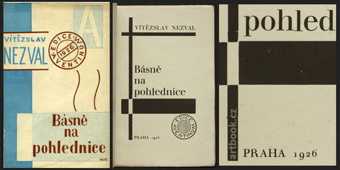 1926. 1. vyd. Cover design KAREL TEIGE & OTOKAR MRKVICKA.