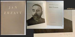 Zrzavý - JAN ZRZAVÝ. Vilímkova galerie; 18. březen - 20.duben 1947. - 1947. Katalog.Text  Miroslav Mičko; podpis Jana Zrzavého. /katalogy/
