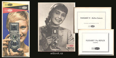 MEOPTA - FLEXARET - REFLEX CAMERA. - Propagační leták. /kamera/reklama/technika/