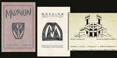 MUSAION. Sborník pro moderní umění. Sv. II. - 1921. Obálka a titulní list (linoryty) VLASTISLAV HOFMAN.  Karel Teige: Obrazy a předobrazy. /sklad(